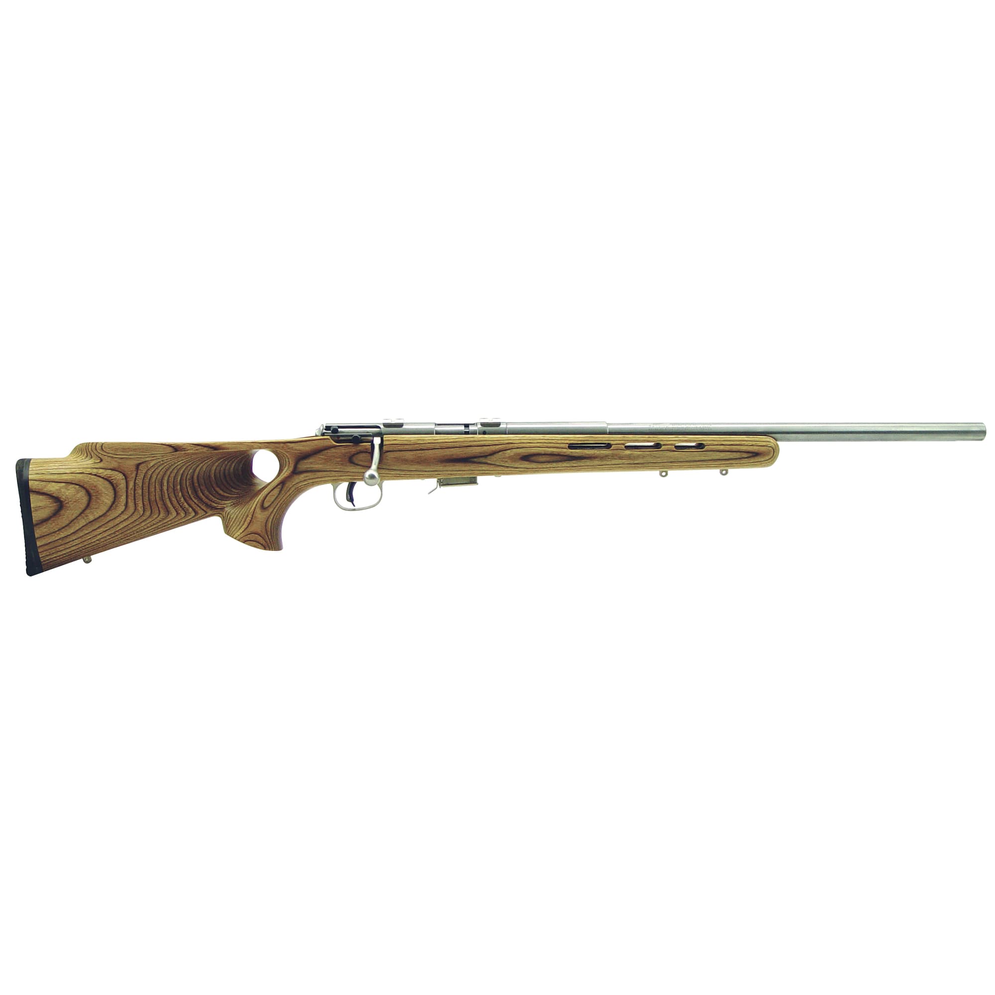 Savage 93R17 Btvss 17 HMR 21 inch Barrel 5+1 Brown Laminate Thumbhole