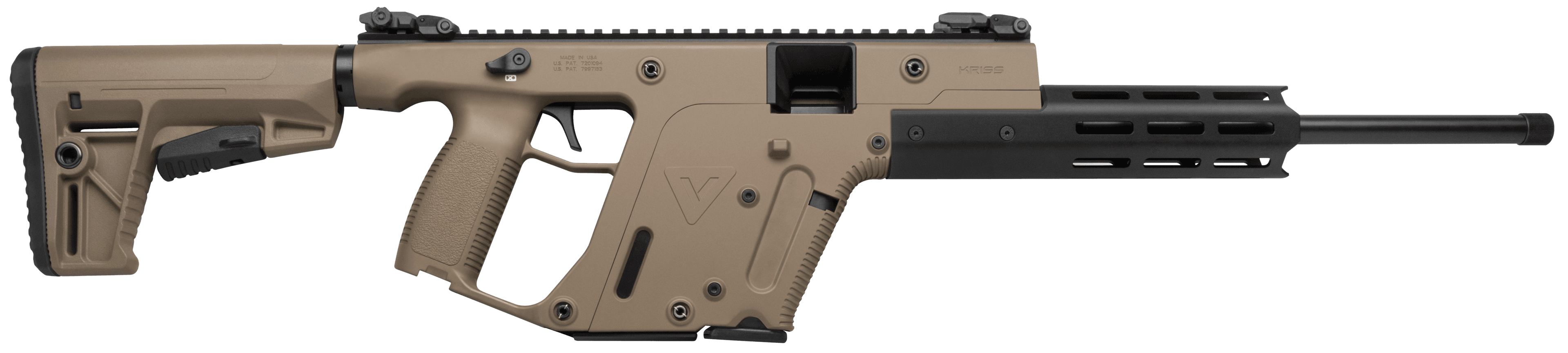 Kriss Vector 22 Gen II CRB 22 Long Rifle 16" 10 Rounds Flat Dark Earth Cerakote
