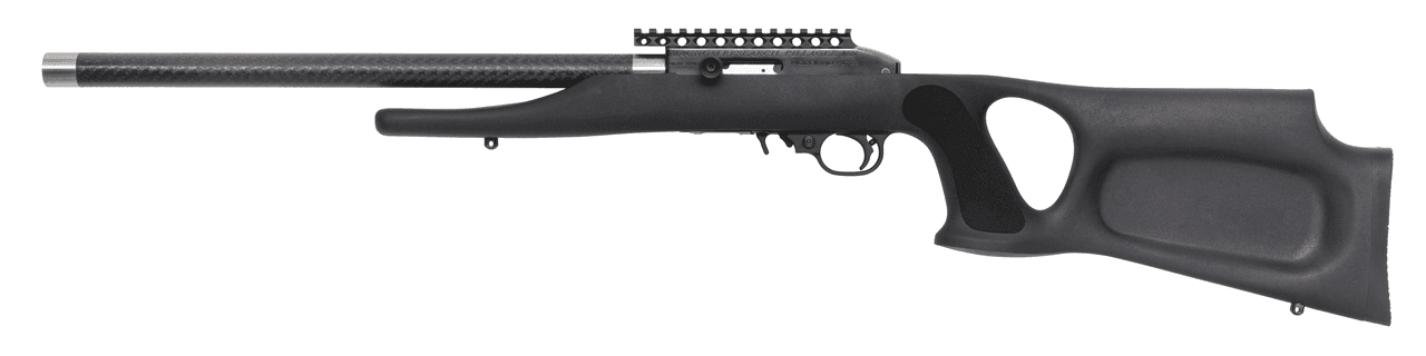 Magnum Research SSAT22G Magnum Lite SwitchBolt Full Size 22 LR 10+1 17" Black Carbon Steel/Threaded Barrel, Black w/Integral Scope Base Receiver, Black Fixed Thumbhole Stock,