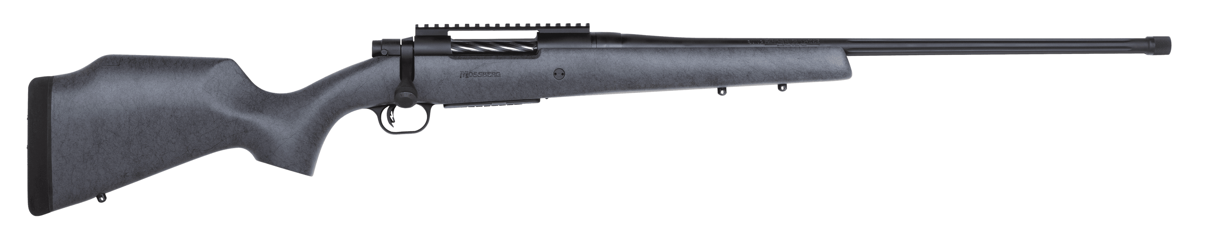 Mossberg Patriot LR Hunter 300 Win Mag 24 in 3 Rounds Spider Grey