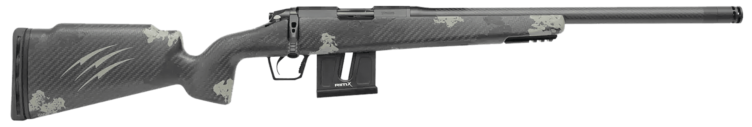 Fierce Firearms FRR22LR18BF Carbon Razor 22 LR Black Cerakote Forest Camo
