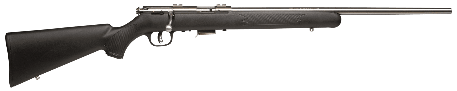 Savage 93 FSS Rifle 22 WMR 21 inch 5 Rounds Satin Stainless Synthetic Stock