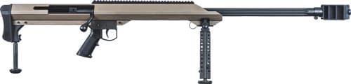 Barrett M99 50 BMG 29in 1rd Flat Dark Earth Fluted Barrel Muzzle Brake