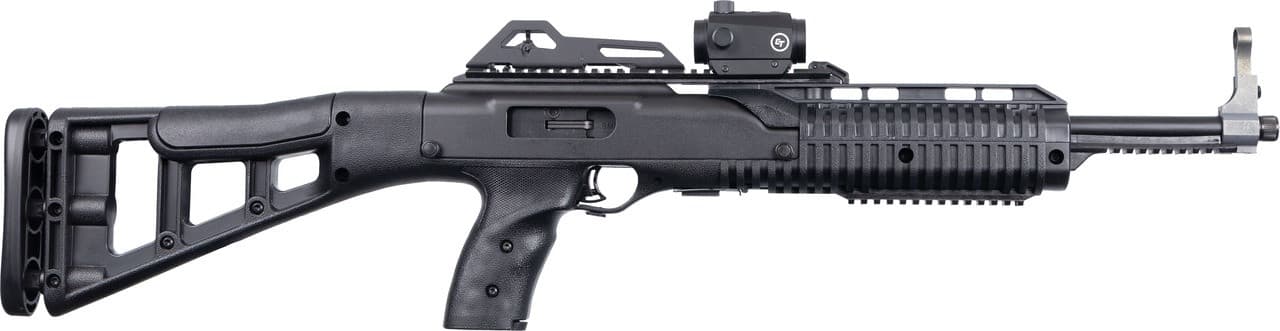 Hi-Point 995 RD CT 9mm Carbine - Black | 16.5" Threaded Barrel | Target Stock | w/ Crimson Trace Red Dot Sight