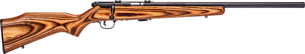 Savage, Mark II BV, .22 Long Rifle, 21 in, 5+1, Blued Barrel Brown Laminate Stock, Right Hand