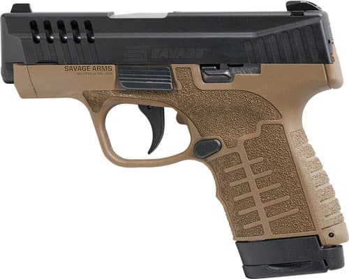 Savage Stance 9mm 3.2in 7rd/8rd Flat Dark Earth Micro Compact Pistol