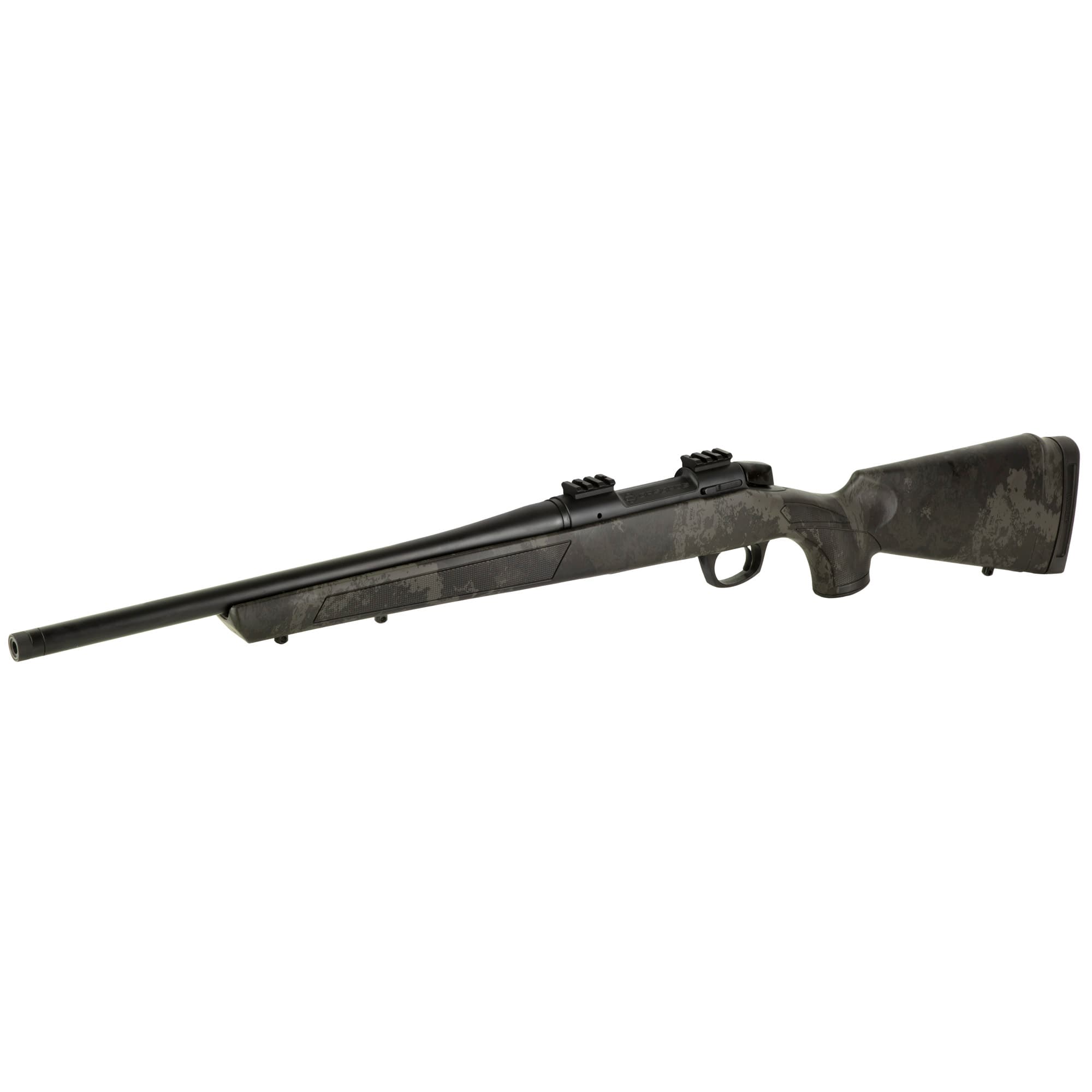 CVA CR3914R Cascade SB Full Size 300 Blackout 4+1 16.50" Graphite Black Cerakote Carbon Steel Barrel, Veil Tac Camo Fixed w/SoftTouch Fiberglass Stock