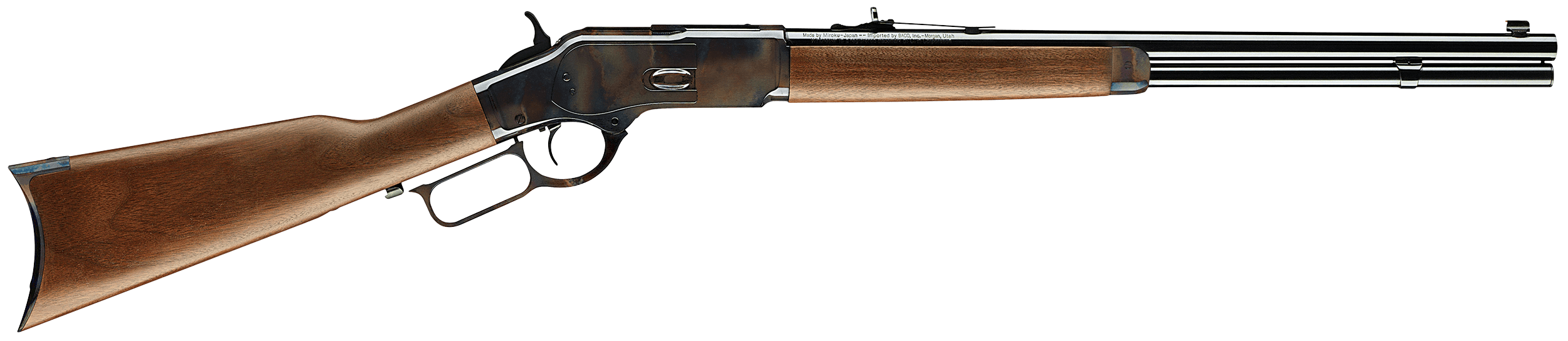 Winchester Model 1873 44-40 Win 20 Inch 10 Rounds Color Case Hardened Walnut