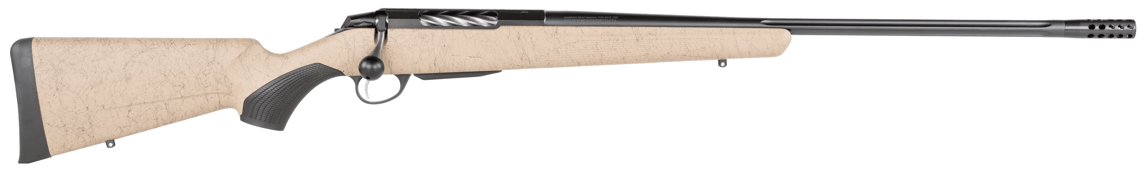 Tikka T3x Lite 270 Winchester 22.4 in 3+1 Webbed Tan Roughtech Finish