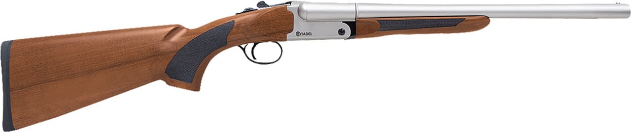 Citadel Boss SS Coach Side-By-Side Shotgun 12 ga. 18.5 in. Nickel