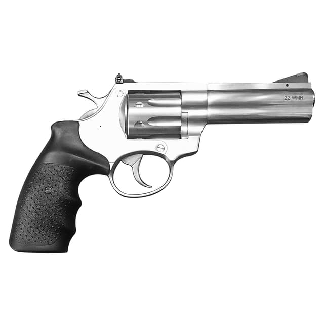 Armscor Rock Island AL22M 22 Magnum 4 in 8 Rounds Stainless Rubber Grip