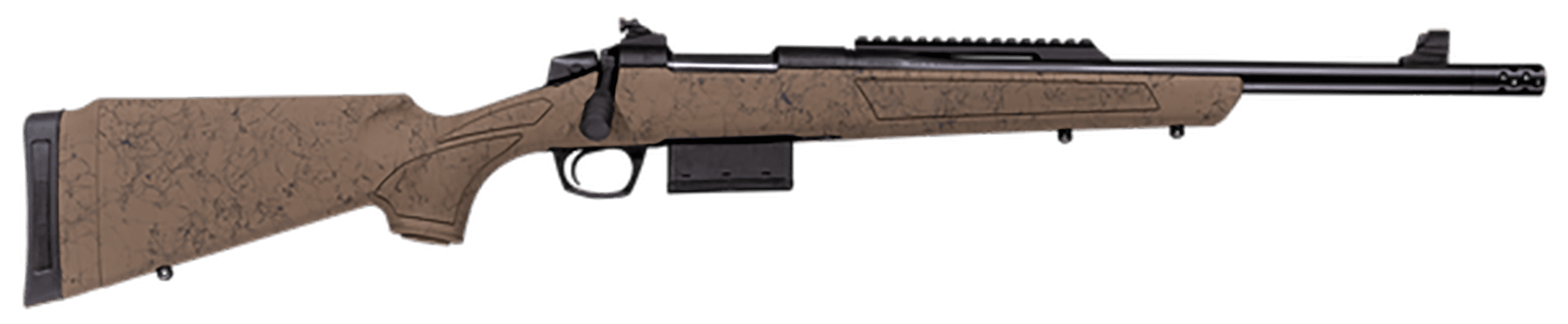 CVA Cascade SR-80 Scout Rifle 350 Legend 18 in. FDE w/ Black Webbing