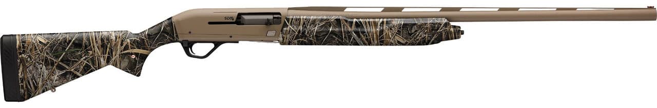 Winchester SX4 Hybrid Hunter 12 Gauge 28 Inch Barrel 4 Round Realtree Max-7 Camo FDE