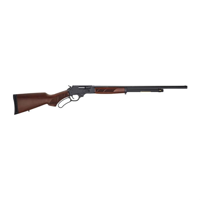 Henry H018G410 Lever Action Shotgun 410 Bore 24 Inch 6 Rounds Blued Steel Walnut