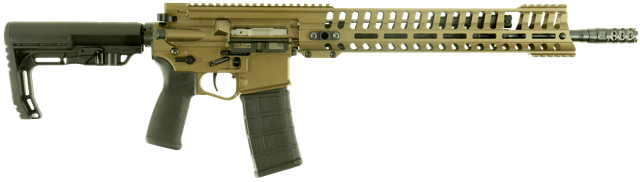 Patriot Ordnance Factory P415 Edge 5.56x45mm NATO 16.5in 30rd Burnt Bronze MFT