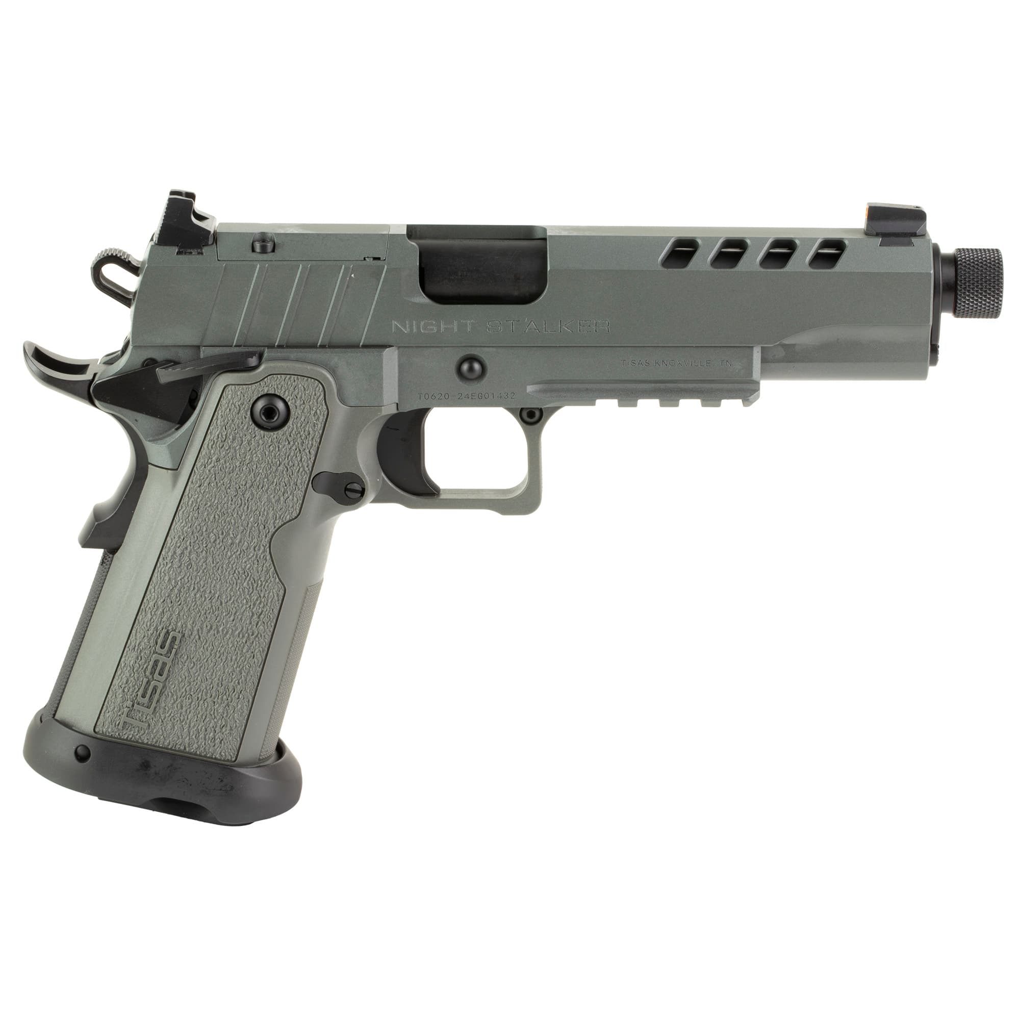 SDS B9R Night Stalker 1911 Pistol 9mm 5 in. Black Cerakote 17 rd.