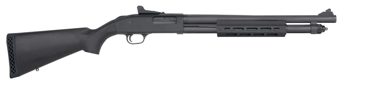 Mossberg 590A1 M-Lok Shotgun 12 ga. 18.5 in. Synthetic Black 3 in Ghost Ring RH