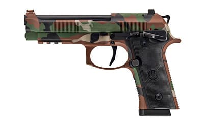 Beretta 92Xi SAO 9mm Luger 4.7in 10 Rounds Camo Cerakote