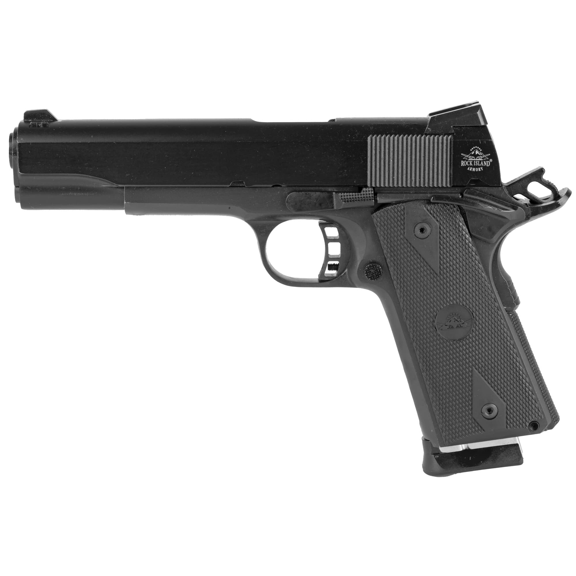 Armscor Rock Island 1911 Pistol 9mm 5 in 10 Rounds Parkerized Finish