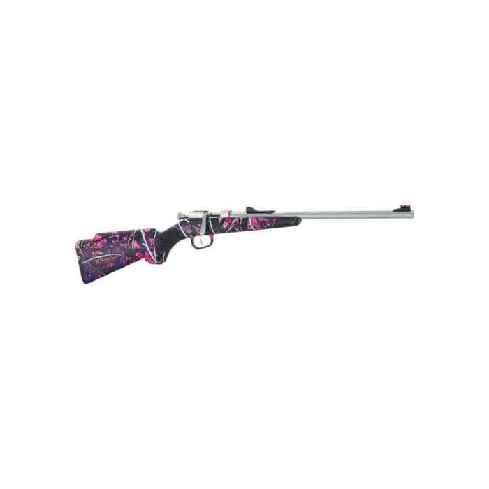 Henry Mini Bolt Youth 22 Long Rifle 16.25" Single Shot Muddy Girl Camo