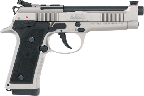 Beretta 92X Performance Defensive 9mm Luger 4.9 in 10 Rounds Gray Nistan Optic Ready