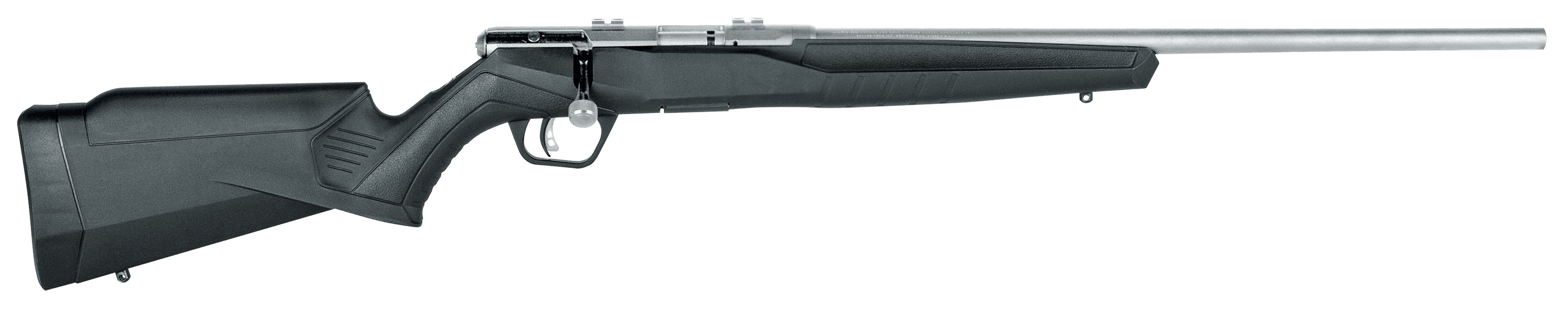 Savage B22 FVSS Rifle 22 LR 21 in 10 Rounds Stainless Steel