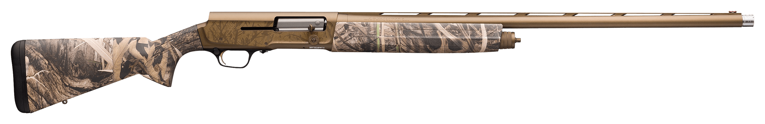 Browning A5 Wicked Wing 12 Gauge 26in 4rd Burnt Bronze Mossy Oak Shadow Grass Habitat