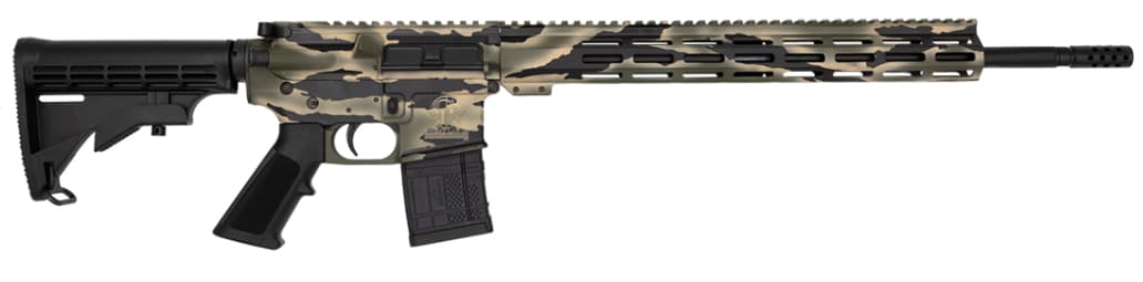 Great Lake Firearms GLFA AR15 450 Bushmaster 18 Inch 5 Rounds Pursuit Green Camo