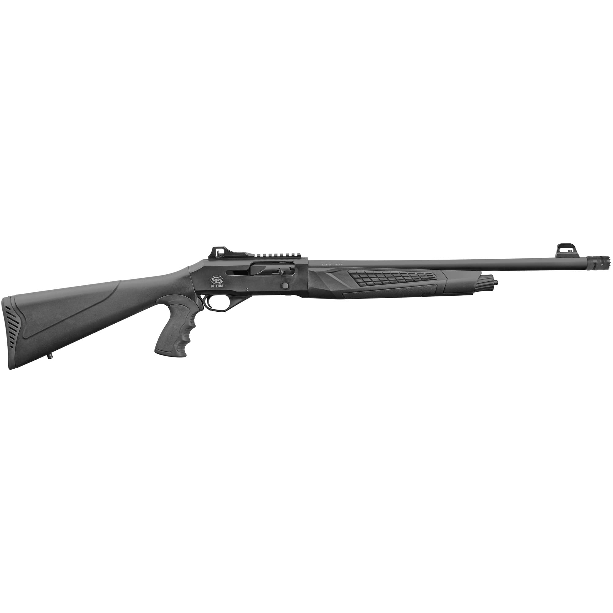 Charles Daly 601 Tactical Full Size, 12GA, 18.5in. Barrel, 4rd, Pistol Grip - Black (930229)