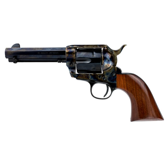Cimarron El Malo .357 Magnum 4.75in 6rd Color Case Hardened Blue Walnut