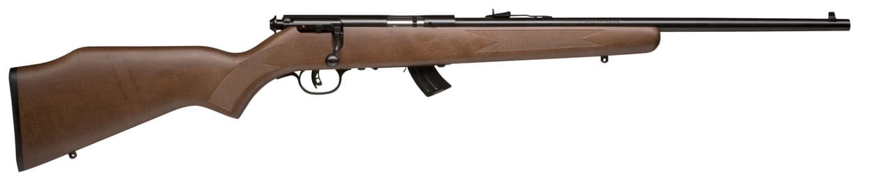 Savage Mark II G Youth 22 Long Rifle 19 Inch 10 Rounds Satin Brown Wood