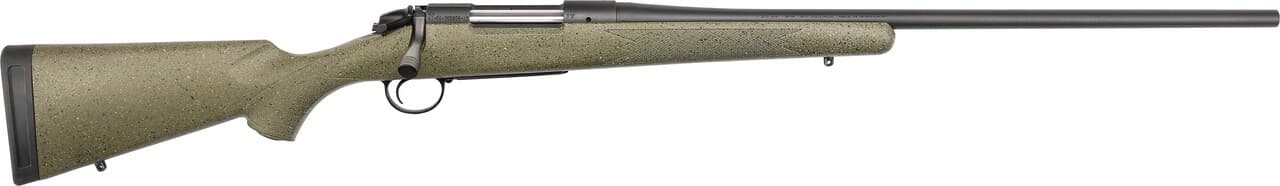 Bergara B-14 Hunter 7mm PRC 22" 3 Rounds Graphite Cerakote Green Speckled Stock