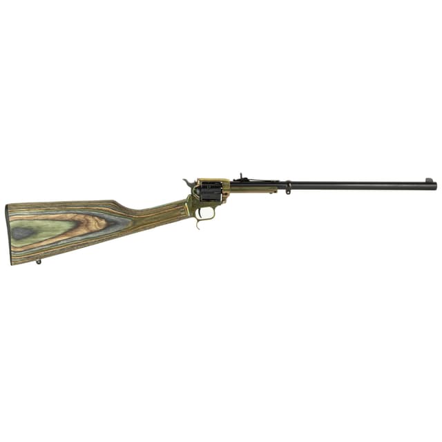 Heritage Rough Rider Rancher 22 Long Rifle 16 inch 6 Round Camo Laminate
