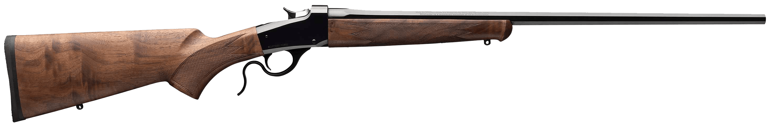 Winchester Model 1885 Low Wall Hunter 223 Remington 24" Octagon Barrel Polished Blued