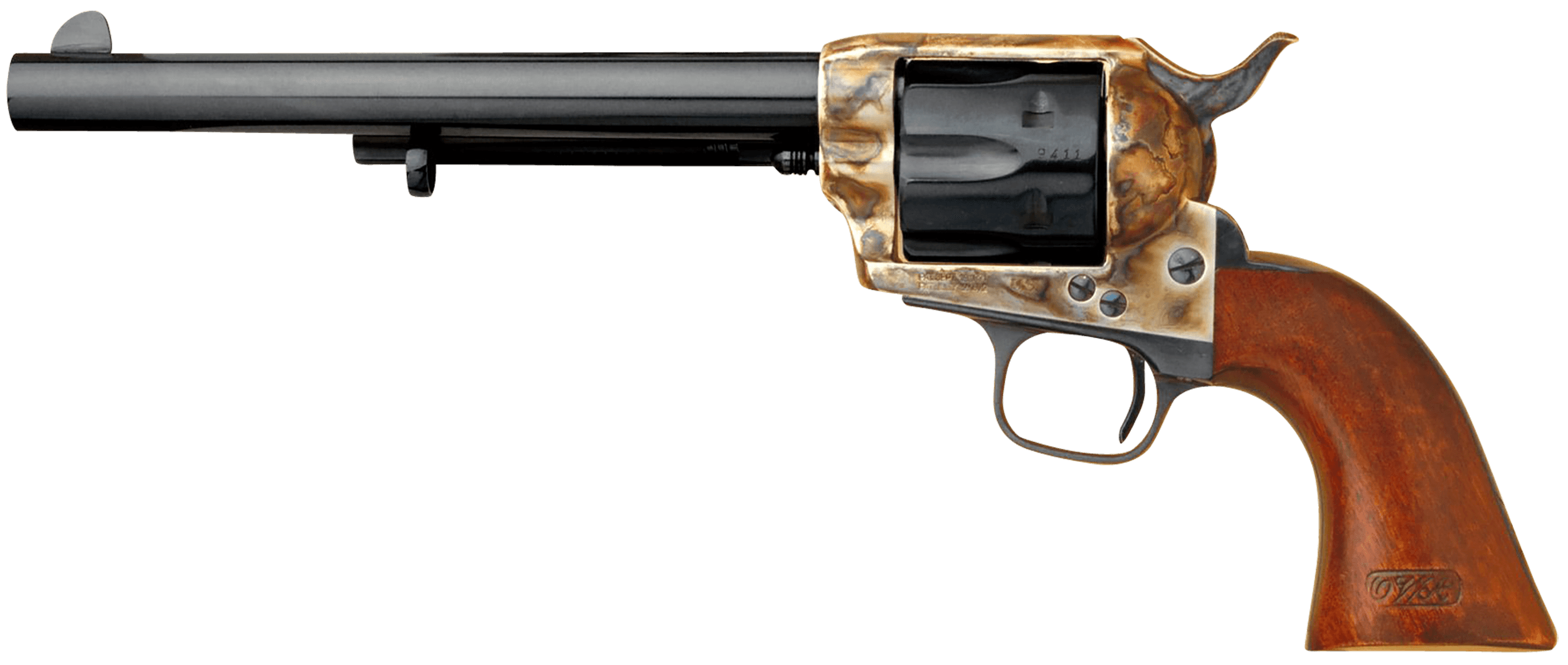 Cimarron Firearms P Model Us Cavalry 45 Long Colt 7.5 in 6 Shot Case Hardened