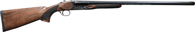 Pointer Side by Side 12GA, 28in. Barrel, 2rd, Wood Stock & Forend - Black (FT61228HT)