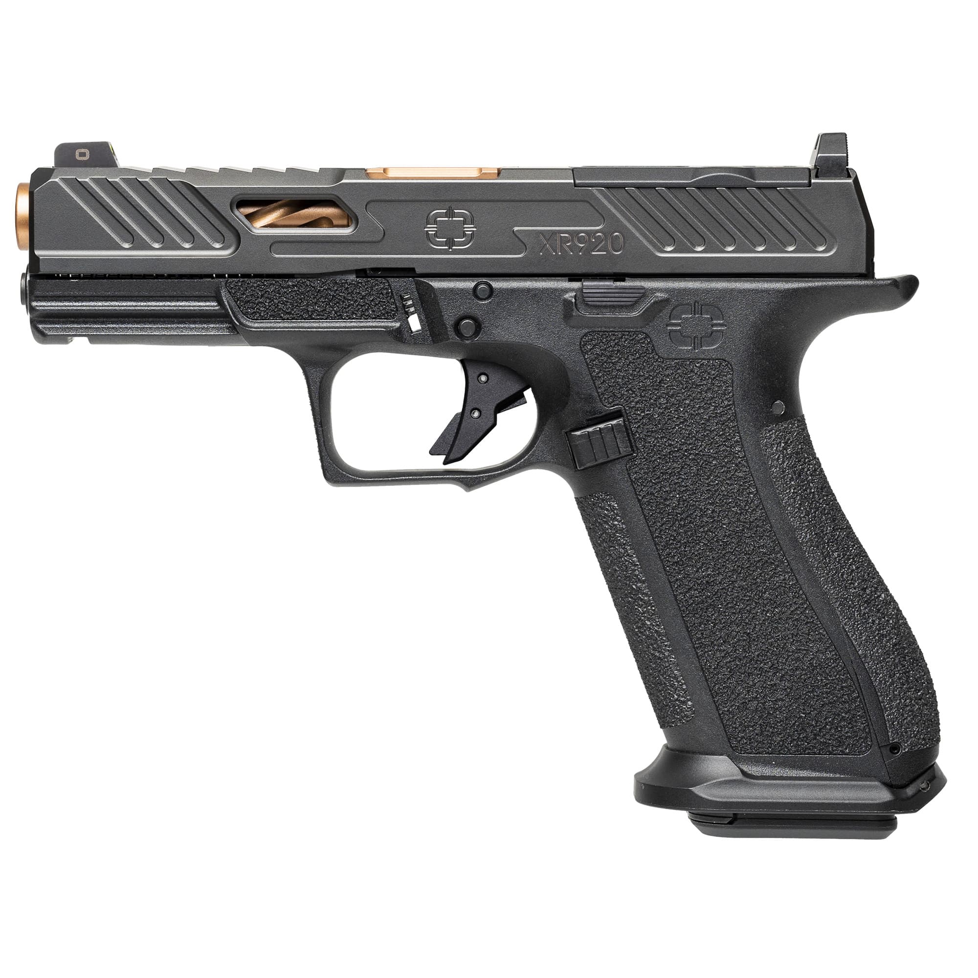 Shadow Systems XR920 Elite 9mm 4.5" 17rd Bronze Match Barrel Tritium Sights