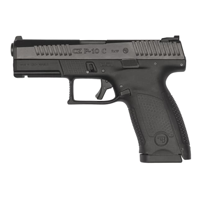 Cz P10 C 9mm Luger 4.02 inches 15+1 Nitride Optic Ready Polymer Frame