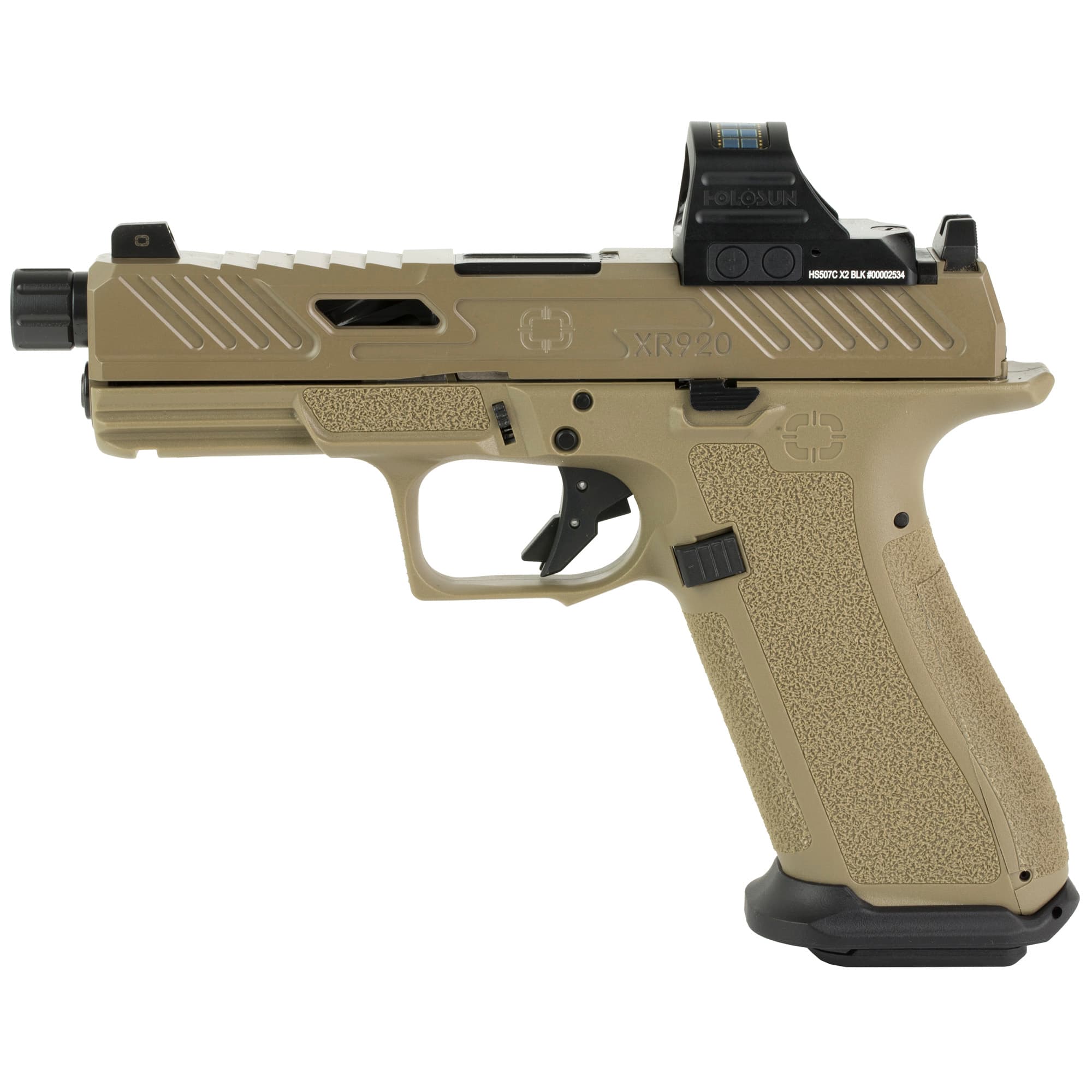 Shadow Systems XR920 Elite 9mm 5.5 in. 17 Rounds Black Frame