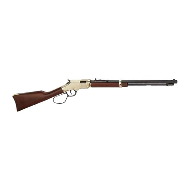 Henry Golden Boy H004ML 22 WMR 20.5 Inch 12 Rounds Brasslite Walnut
