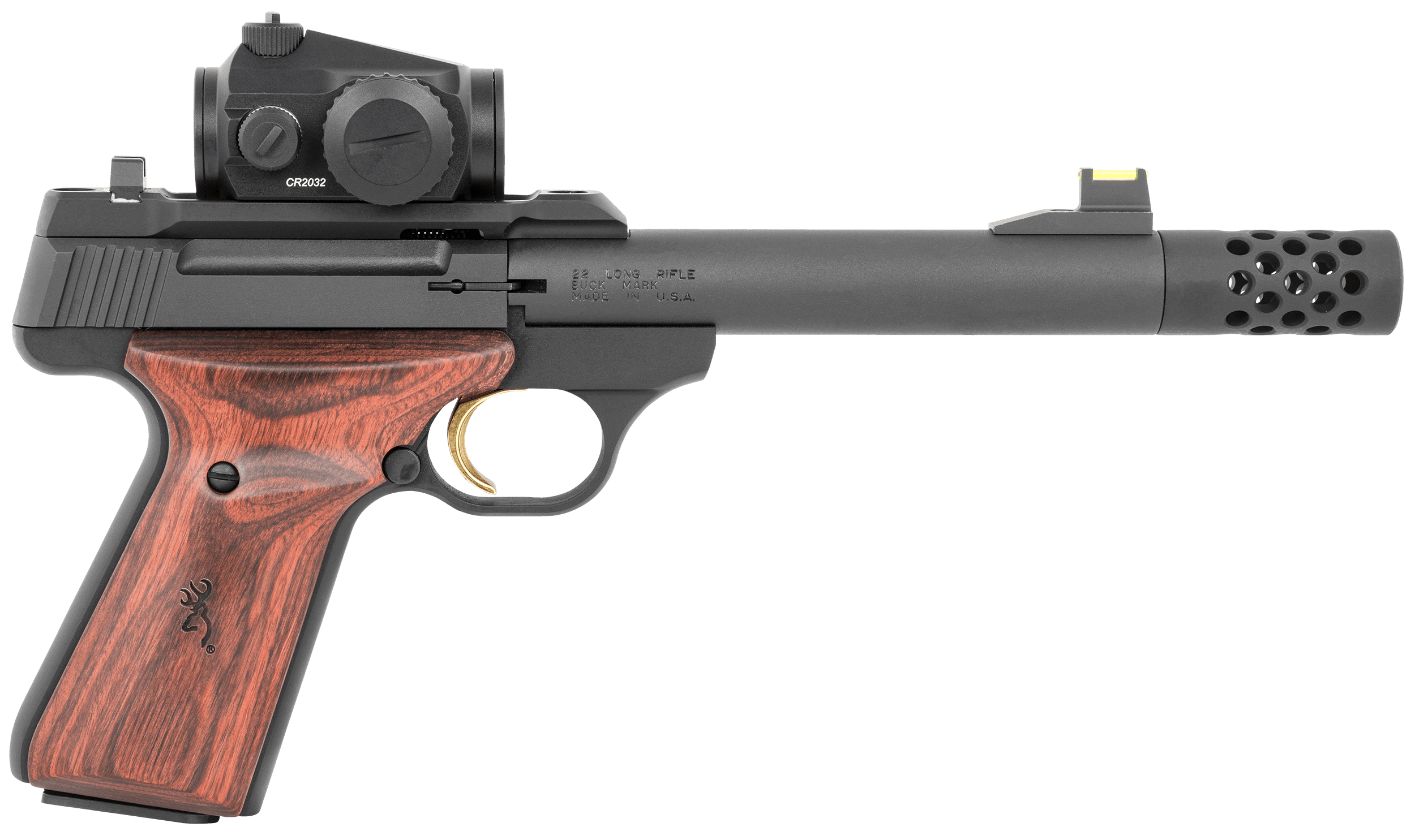 Browning Buck Mark Hunter 22 Long Rifle 5.9 in 10 Rounds Matte Blued with Vortex Crossfire