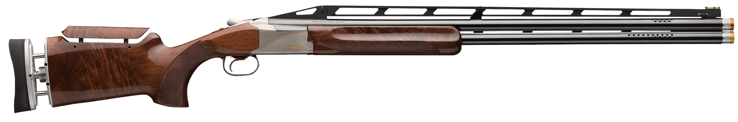 Browning Citori 725 Trap Max 12 Gauge 32in 2rd Walnut Silver Nitride