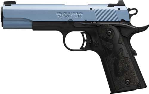 Browning Black Label 1911 22 Long Rifle 4.25in 10+1 Polar Blue Cerakote Slide
