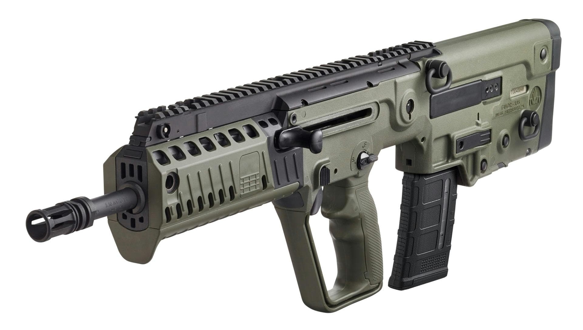 IWI Tavor X95 5.56 NATO 16.5 in. 30 Rounds Green