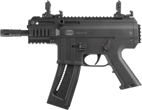 Blue Line Solutions 4150043 TacOps Pk 22 LR 22+1 5" Black Anodized Steel Barrel, Picatinny Rail Receiver, Black Aluminum Frame w/Picatinny Rail