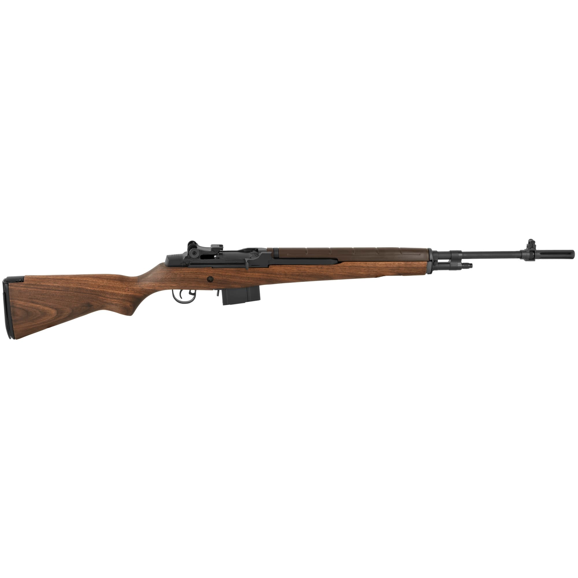 Springfield Armory MA9222 M1A Loaded 308 Win/7.62x51mm 10+1 22" Black Parkerized Medium National Match Barrel, Black Parkerized Steel Receiver, Walnut Fixed Stock