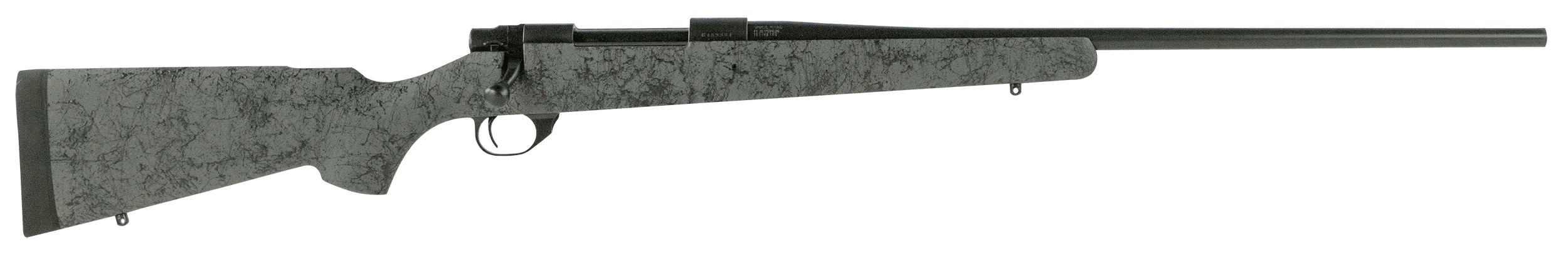 Howa HHS63701 M1500 HS Precision 7mm Rem Mag 3+1 24" Barrel, Black Metal Finish, Gray Black Webbed Fixed HS Precision Stock