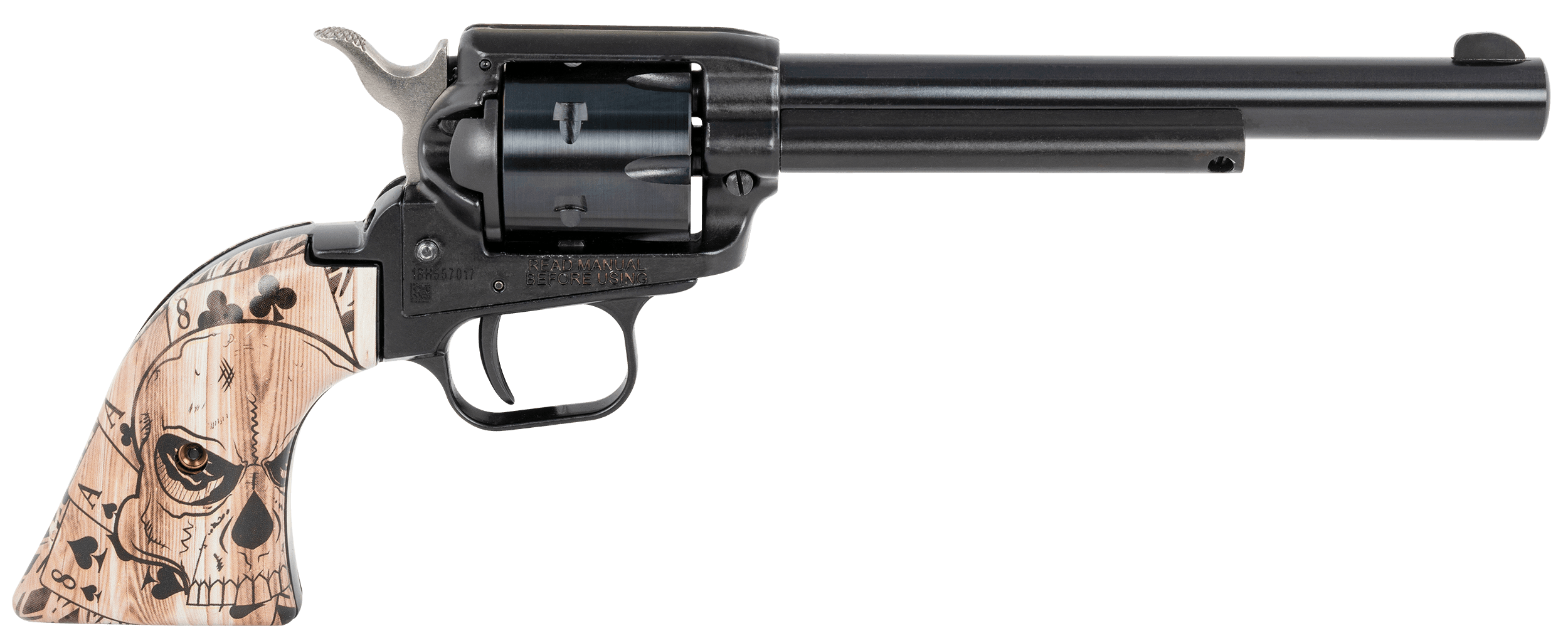 Heritage Rough Rider 22 Long Rifle 6.5 inch 6 rounds Dead Mans Hand