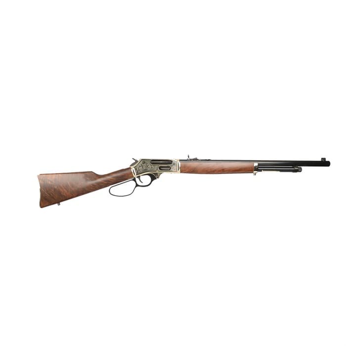 Henry H010BGWL Wildlife 45-70 Government 22" 4 Rounds Polished Brass Engraved