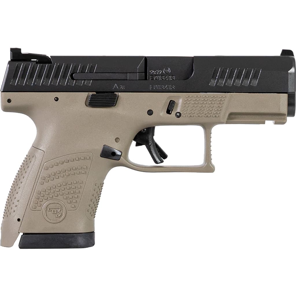 Cz P10 SubCompact 9mm Luger 3.5 inch 12 round Fde Tritium Night Sights